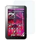 Die einzigartige Glas/Kunststoff Materialkomposition der Glasfolie bietet höchste Lichtdurchlässigkeit und eine oleophobische Anti-Fingerprint Beschichtung für Ihr Samsung Galaxy Tab (GT-P1000)
