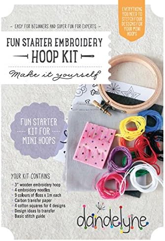 Dandelyne Fun Starter Mini Embroidery Kit
