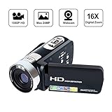 Camcorder Videokamera Digital Video Recorder HD 1080P 24MP...