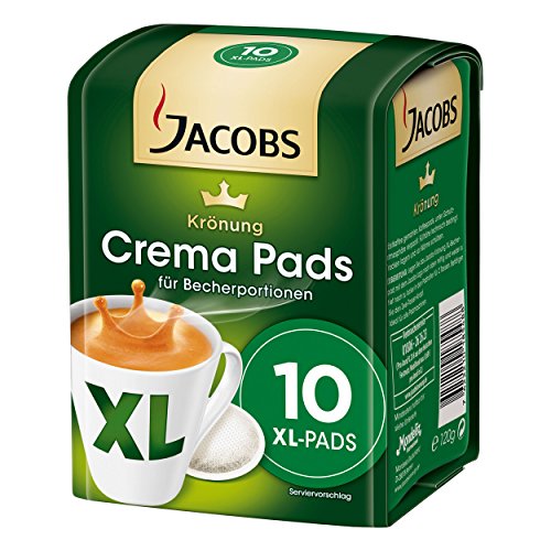 Preisvergleich Produktbild Jacobs Krönung Crema Pads XL 10er