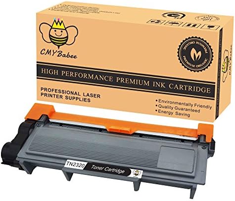CMYBabee Compatible Toner Replacement for Brother TN2320 TN-2320 TN 2320 TN 2310 TN2310 TN-2310 for Brother HL-L2300D HL-L2320D HL-L2340DW HL-L2360DW HL-L2360DN HL-L2365DW HL-L2380DW DCP-L2500D DCP-L2520DW DCP-L2540DN DCP-L2540DW MFC-L2700DW MFC-L2720DW MFC-L2740DW Printer