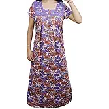 Indiatrendzs Women's Hosiery Summer Nighty (Free Size)