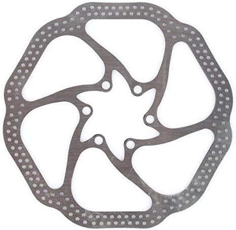 AFTERPARTZ NV-61H / 63 G 160mm MTB 6 Bolts Disc Rotor Bike Disc Brake Silver (NV-61H)
