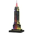 Ravensburger Empire State Building - Night Edition - 216 Piece 3D Jigsaw Puzzle for Kids and Adults - Easy Click Technology Means Pieces Fit Together Perfectly