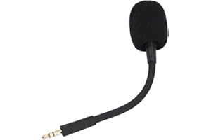 ANNADUE Zamiennik Barracuda X Mic do Barracuda X Mikrofonu Zestawu Słuchawkowego, Odłączany Mikrofon 3,5 Mm z funkcją Redukcji Szumów Game Boom z pianką