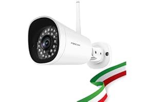 FOSCAM Zusätzliche Kamera FI9910W für Wireless Kit FN7108W Auflösung 2 Megapixel 1080P Stromversorgung 12V Farbe Weiß