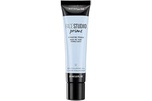Maybelline New York Face Studio Prime Base de Teint Hydratante à l'Acide Hyaluronique 50 Hydratant 1 Unité