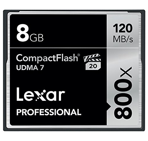 Lexar Professional 8GB 800x Speed 120MB/s CompactFlash Speicherkarte - 2