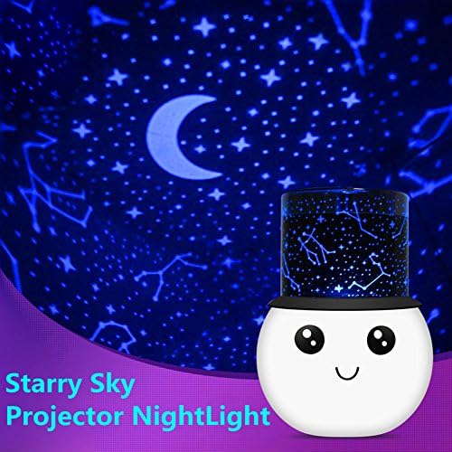 LED Projector Night Lamp,Florally Rechargeable Romantic 2 Modes Baby Night Lights Projector Wake Up Light Celling Light For Children Kids Baby Projection LED Night Lights Toys Table Lamps Lovely Christmas Gift Decorative Light (Stray)