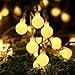 Produktbild 60 LED Globe String Lights, Ball Christmas Lights, Indoor / Outdoor Decorative Light, USB Powered, 33 ft with  8 Color Changing Modesfor GardenWedding Tree DecorationXmas Party-Warm White