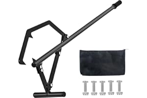 Vocpy 51inch Timberjack Log Lifter, Adjustable Log Roller Cant Hook with Storage Bag, Heavy Duty Steel Logging Tools Log Jack for Rolling, Cutting, Lifting