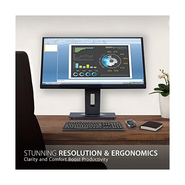 ViewSonic VG2448 Monitor 23,8" Full HD IPS (1920 x 1080, 16:9, 250 nits, 178°/178°, 5ms, VGA/HDMI/DisplayPort, ergonómico, multimedia) color negro. - Image 3