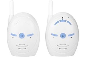 SONEW 2.4GHz Monitor de Bebés Inalámbrico, Vigilabebés, Cámara de Intercomunicación Alarma Electrónica, con Audio Bidireccional,para Bebé (EU)