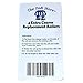 The Pedi Store EXTRA Coarse Micro Mineral Replacement Rollers Compatible with Emjoi Micro-Pedi Callous Remover for Rough Calluses (16 pack)