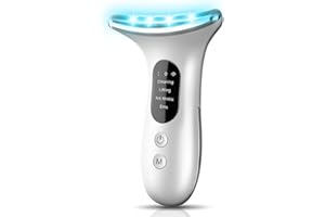 BENTFINE Appareil Anti Rides Visage, 4 en 1 Soin Anti-âge de Peau Appareil, Électrique Appareil de Beauté, EMS Appareil Lifting Massage, Vibration Tonification Pour Le Visage Raffermissement Levage