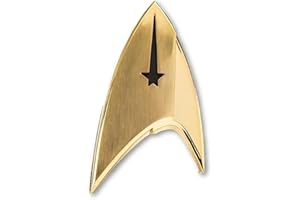 Quantum Mechanix- James T. Kirk Star Trek-Badge Insegna: Comando, Multicolore, Taglia Unica, Abysse Corp_BIJQMX001