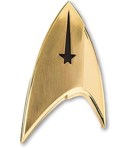QMx Quantum Mechanix QSTR146 Badge Star Trek : Discovery Noir