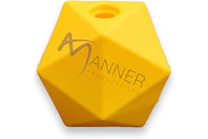 MANNER PRODUCTS Treat Balls for Horses, Ponies, Goats, Alpacas! (Free Delivery) (Yellow)