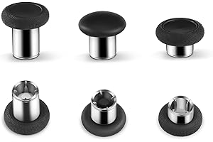 TOMSIN 6 in 1 Replacement Thumb Sticks Magnetic Joysticks for Xbox One Elite Controller Series 1