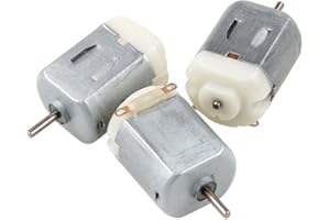 Buwei 3 pièces DC 3 V-6 V 130 moteur à courant continu miniature pour jouet électrique voiture Robot bricolage pièces