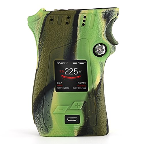 Ovuul Custodia in silicone per Smok Mag Kit 225w Mod (mano sinistra), resistente all'usura e morbida E-zigarette Sleeve