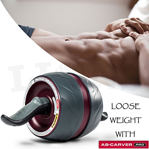 Abs Carver Pro Wheel Abdominal Power Roller Six Pack Fitness Gym Workout Perfect Fitness