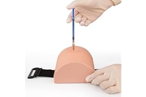 MEDARCHITECT Injection Training Pad Model with 3 Skin Layers Injection Simulator Practice Tool for Education to Student, Nurse, Doctor