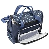 Cute as a Button – 4 Stück Wickelaufsatz Baby Windel 4 Tasche Set – inkl. Wickelunterlage - 4