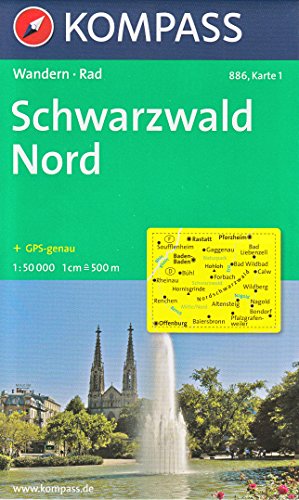 Download Schwarzwald nord, set de 2 cartes, Randonnée à vélo & Carte 1:50.000 KOMPASS N ° 886 Download Schwarzwald nord, set de 2 cartes, Randonnée à vélo & Carte 1:50.000 KOMPASS N ° 886