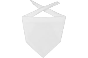 Hutshopping Uni Bandana Multifunktionstuch Halstuch Stirnband Headband Kopftuch (One Size - weiß)