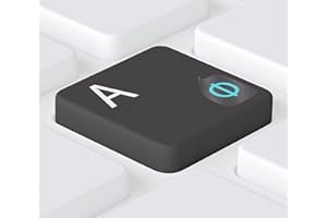 ‎KEYSTICKERS Keystickers® | 5x6mm - Russische universelle Aufkleber für PC,- Laptop, & MacBook Tastaturen, Farbe HELLBLAU | русские наклейки на клавиатуру | Russian Keyboard Stickers