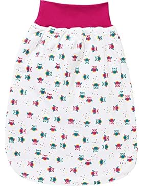 Baby Butt Strampelsack mit Druckmotiv Eule Interlock-Jersey