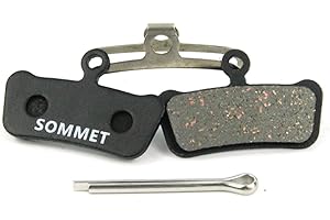 SOMMET Pastiglie freno a disco semi-metallico per Avid XX Trail/ XO Trail / E9 Trail / E7 Trail / Sram Guide ZSP12-1
