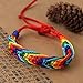 Produktbild gaddrt Charme Lesbian Valentine Geschenke LGBT Flag Braid Regenbogen Gay Pride Armband Liebe