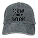 Produktbild Paint0 Ask Me About My Book Vintage Jeans Baseball Cap for Men and Women