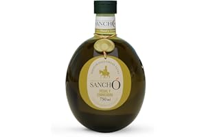 AROMA & TRADITION SANCHO Aceite De Oliva Virgen Extra Picual & Cornicabra Botella PET (Plástico Alimentario) Pack 6 x 750 ml AOVE Sancho De Origen España Campo De Montiel Sabor Robusto Aroma Verde Intenso DOP Sin Aditivos