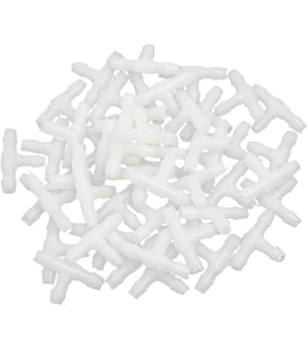 PATIKIL 12x Schlauchverbinder 3,2x24,6mm – Kunsts Produktbild-Vorschau 3