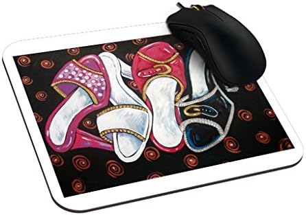 Dreameroom Pumps Mousemats Black Full Desk Mouse Pad