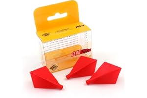 CUESOUL TERO AK4 Dart Flight Forma de estándar, Delgado, Cometa, Diamante, Escudo, Juego de 3 Piezas