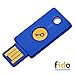 Price comparison product image Yubico Security Key - U2F and FIDO2, USB-A, Two-Factor Authentication
