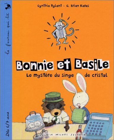 couverture de : Bonnie et Basile : le myst&egrave;re du singe de cristal