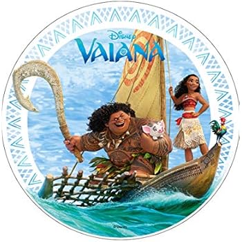 21cm Mod3 506 3 Deco Gateau Enfant Disque Azyme Vaiana Mod Decorations Et Accessoires De Fetes Decorations Napravi Rs