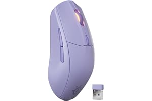 SteelSeries Rival 3 Wireless Gen 2 Souris gaming sans fil - 2,4 GHz et Bluetooth - TrueMove Capteur Optique TrueMove Air 18000 DPI - Durabilité 60 mil de clics -Poids léger - Patins 100% PTFE -Lavande