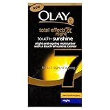 Olay Total Effects Touch of Sunshine Night Anti-Ageing Moisturiser with a Touch of Self Tanner Light Sun-kissed Glow