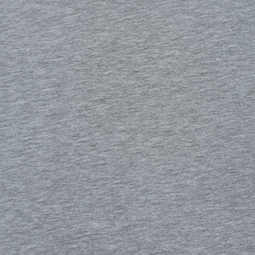 Jersey-Stoff UNI 4er-Set 50x85cm 1,7m² (8,8€/m²) 92% Baumwolle 8% Elastan (Schwarz-Dunkelgraumeliert-Graumeliert-Weiß) - 4