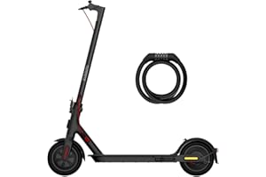 Xiaomi Electric Scooter 3 Lite Trottinette électrique pour Adulte Noir avec antivol et écran, Puissance 300W, autonomie 20km, pneus antidérapants - Version FR