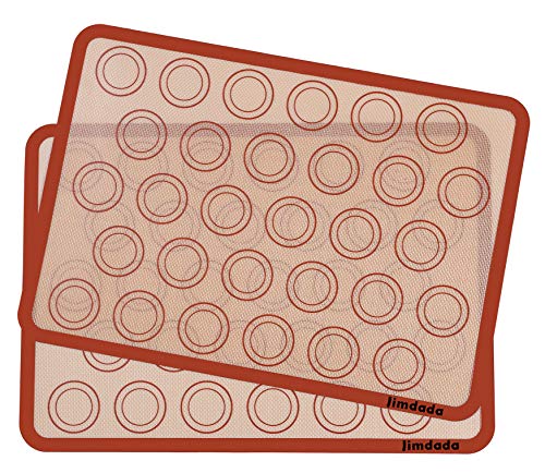 Macarons Alfombrillas de silicona para hornear (42 x 29,5 cm) (2pcs)