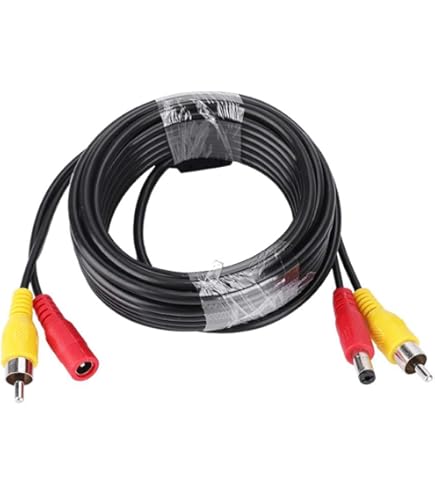 Kit Cavi Sorveglianza 10 Pezzi Cavo Prolunga 10 Metri Per Telecamere Bnc Con Video E Alimentazione Per B 983220 - Foto 7