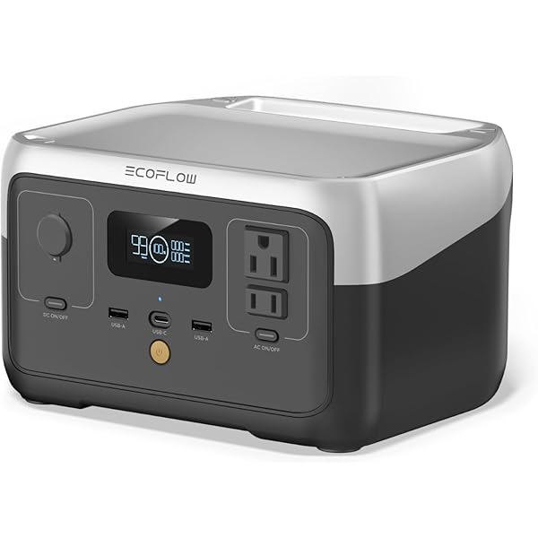 ECOFLOW RIVER 2 MAX Portable Power Station with 160W Portable 