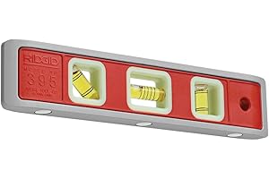 RIDGID 22398 395E Nivel torpedo magnético, Nivel magnetizado de 230 mm